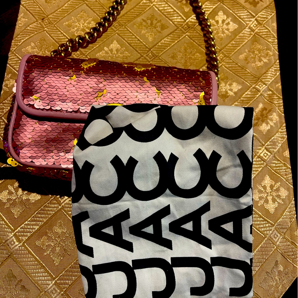 Marc Jacobs leather Sequin Mini Bag